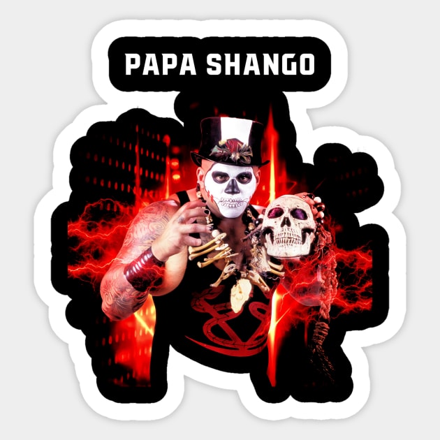 Papa Shango Sticker by Crystal and Diamond